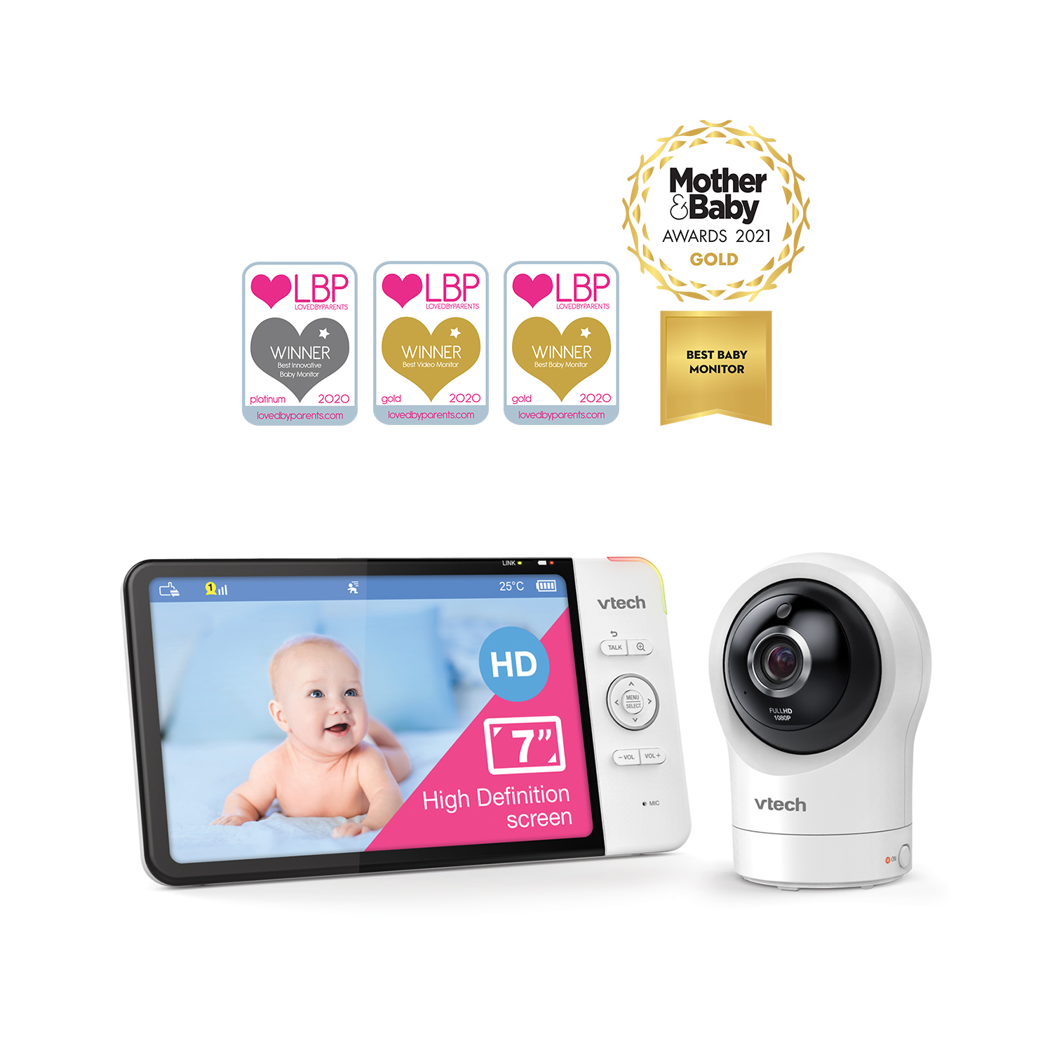 VTech - RM5766HD Babyphone Vidéo Wifi