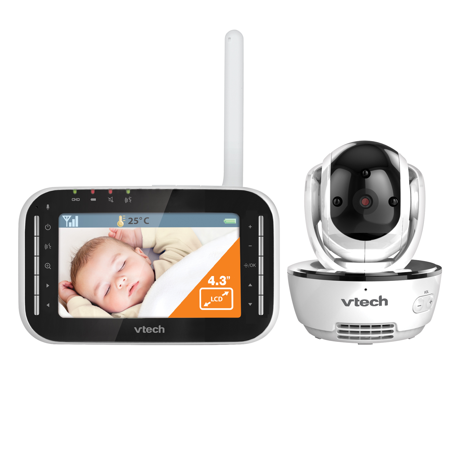 Full Colour Pan & Tilt Video Baby Monitor 